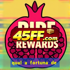 qual a fortuna de junior lima